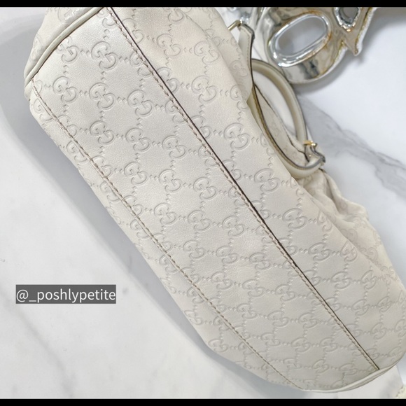 Authentic Taupe Gucci Sukey Guccissima Leather Medium Tote - Picture 4 of 17